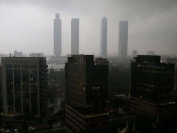 Lluvia sobre Madrid