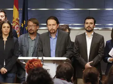 Representantes de Unidos Podemos Representantes de Unidos Podemos