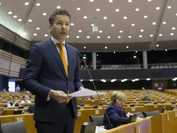 El presidente del Eurogrupo, Jeroen Dijsselbloem El presidente del Eurogrupo, Jeroen Dijsselbloem