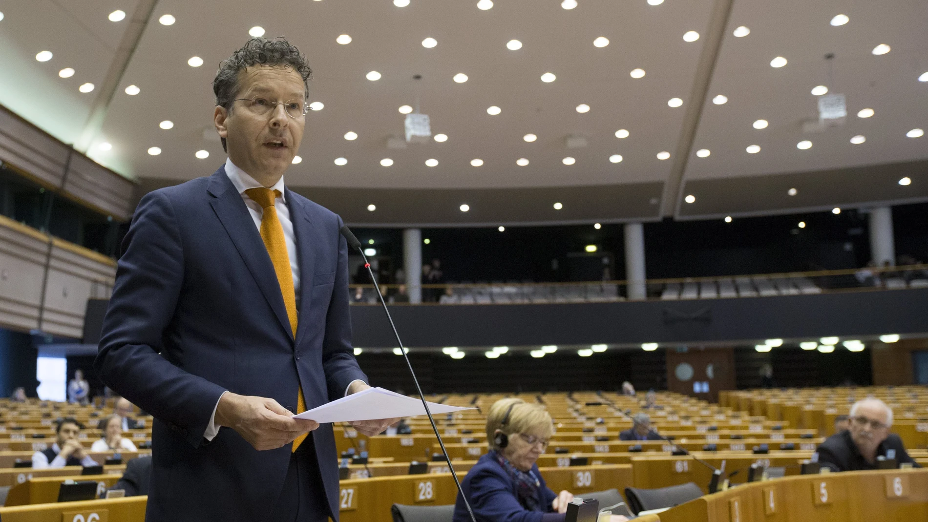 El presidente del Eurogrupo, Jeroen Dijsselbloem El presidente del Eurogrupo, Jeroen Dijsselbloem