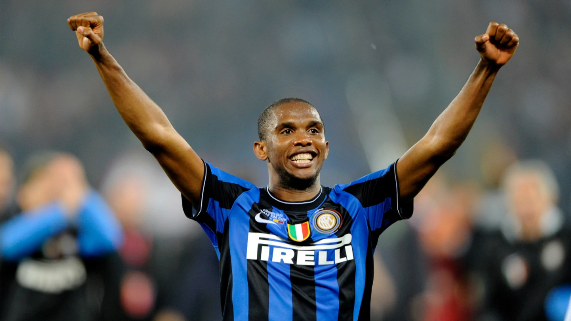 Eto'o, con el Inter