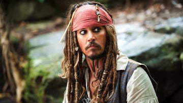 Jack Sparrow en 'Piratas del Caribe'