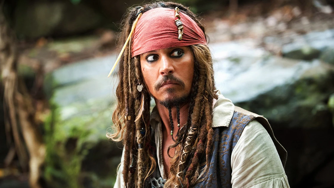 Jack Sparrow en 'Piratas del Caribe' Jack Sparrow en 'Piratas del Caribe'