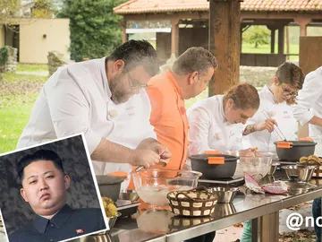 "Este plato es una castaña", por @norcoreano "Este plato es una castaña", por @norcoreano