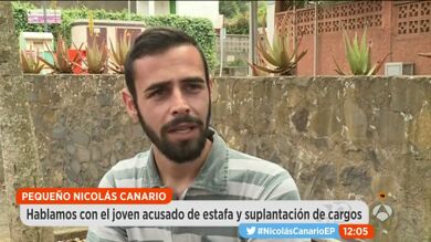 Así es el 'pequeño Nicolás' de Tenerife, acusado de estafar 48.000 euros