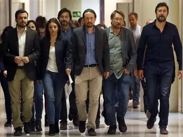 Representantes de Unidos Podemos Representantes de Unidos Podemos