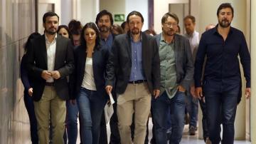 Representantes de Unidos Podemos
