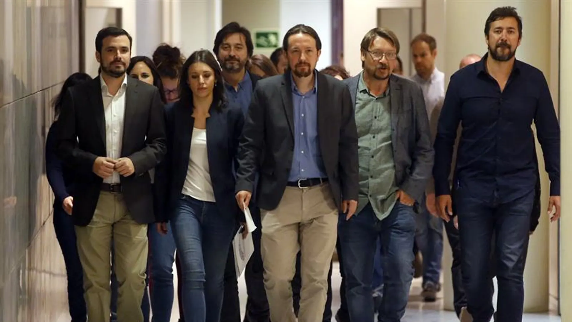 Representantes de Unidos Podemos Representantes de Unidos Podemos