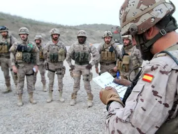 Miembros del Ejército español Miembros del Ejército español