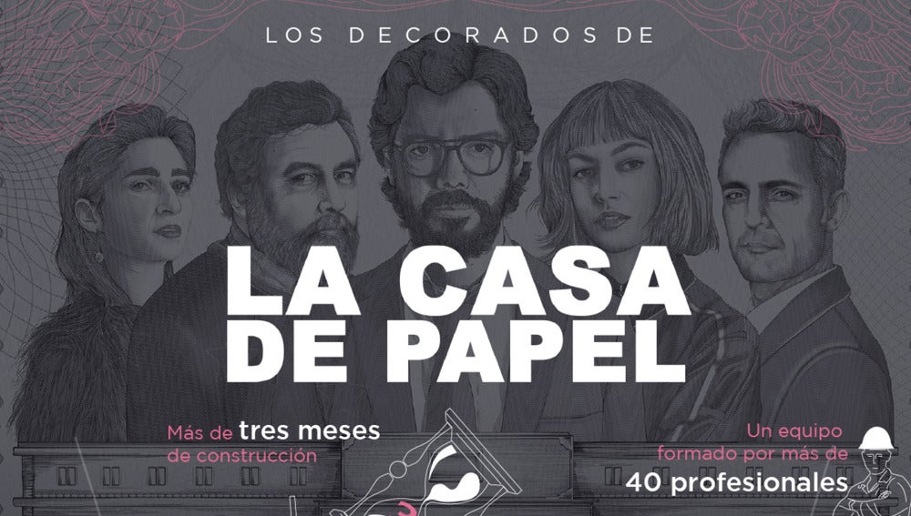 Así fueron los tres meses de construcción de 'La casa de papel'