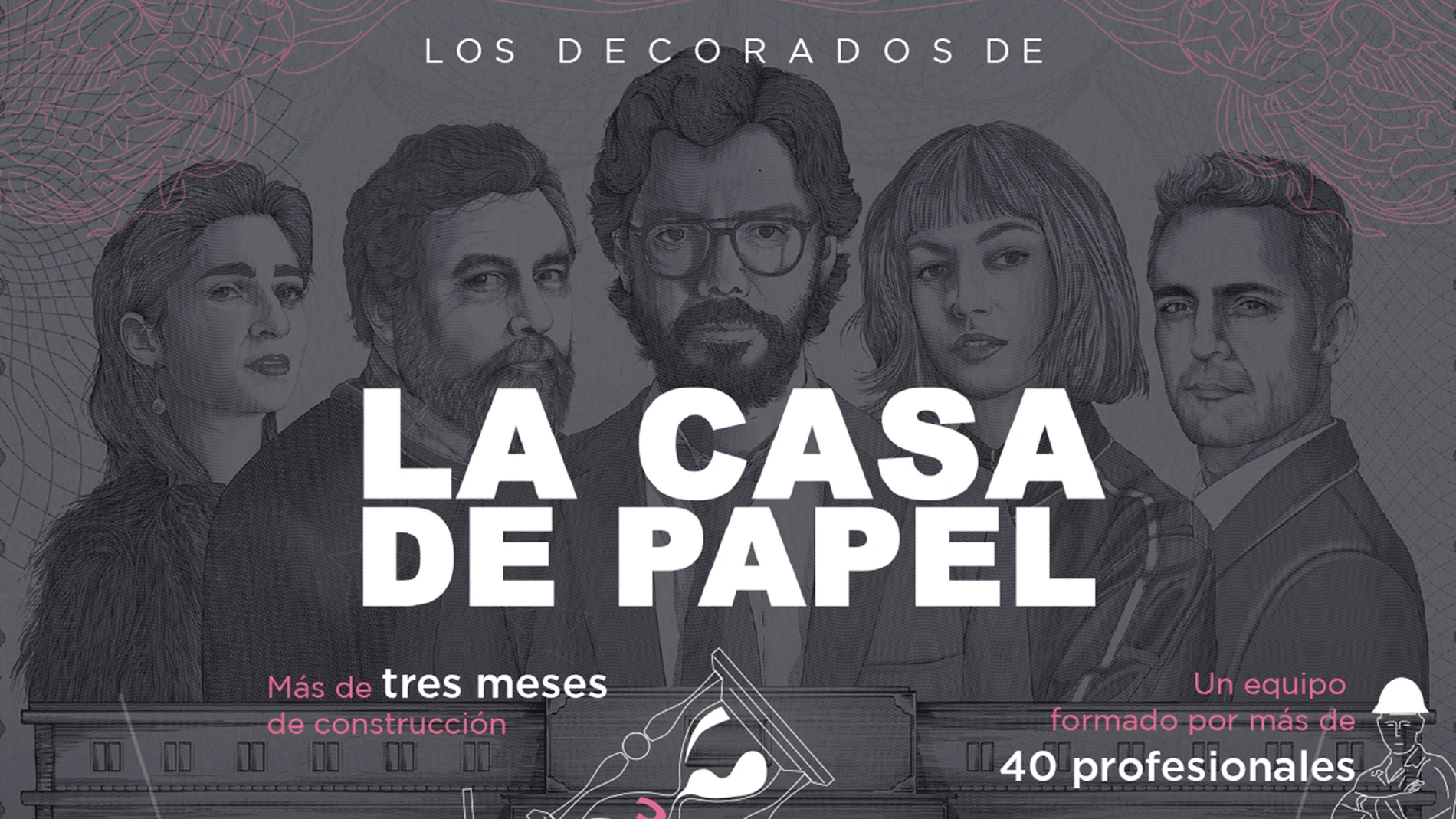 Así fueron los tres meses de construcción de 'La casa de papel'