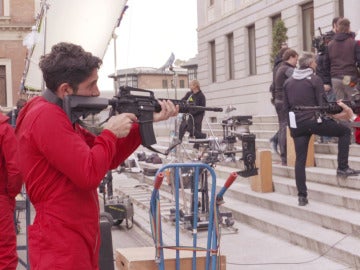 Así se rodó el primer capítulo de ‘La casa de papel’