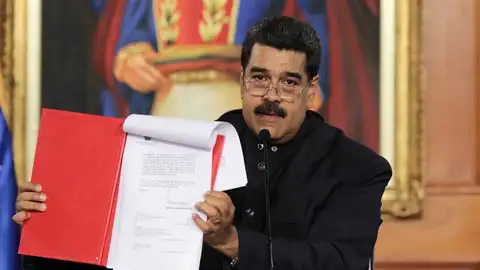 El presidente de Venezuela, Nicolás Maduro El presidente de Venezuela, Nicolás Maduro