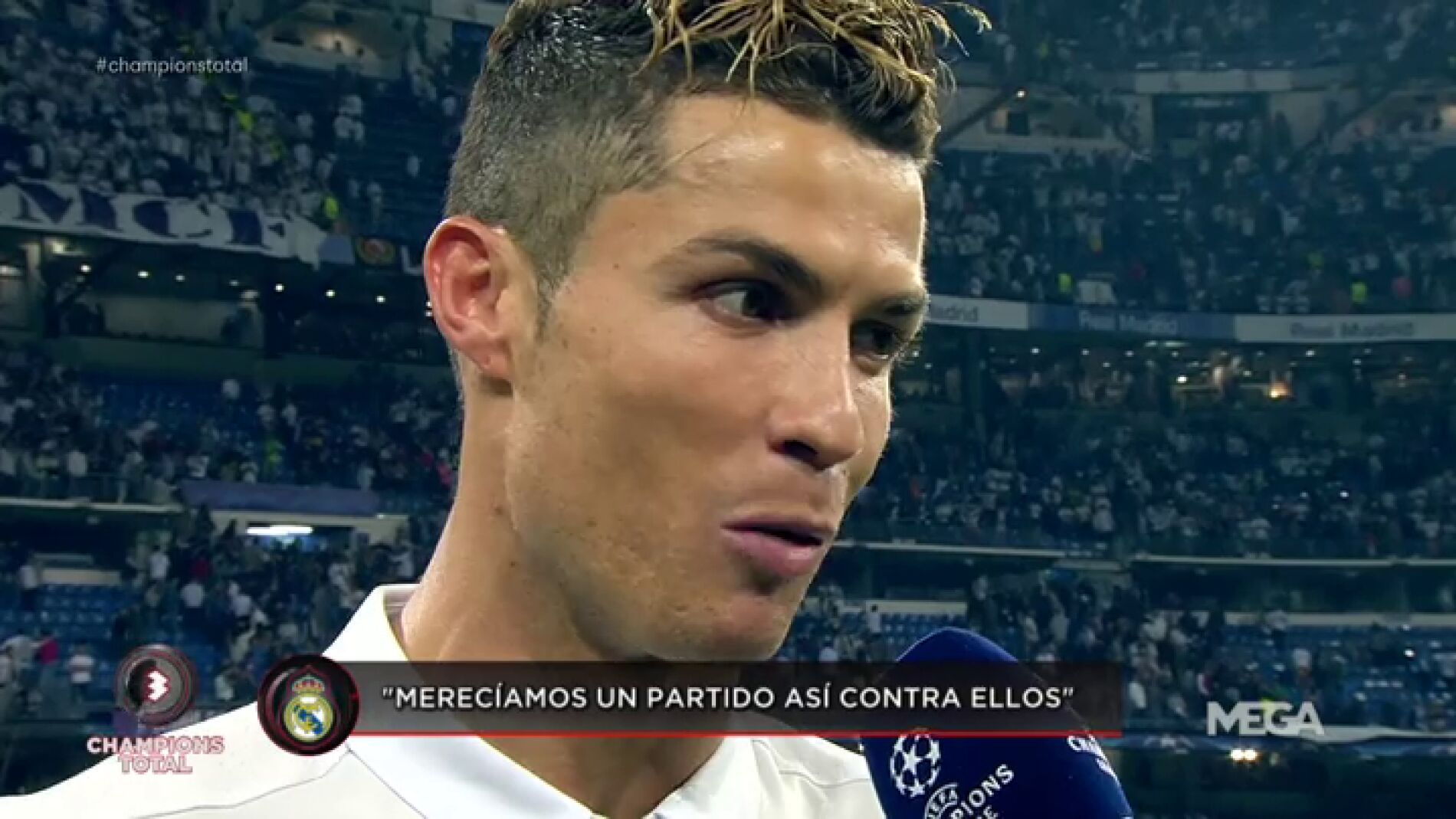 Frame 97.048421 de: Cristiano: "Ha sido un partido total del equipo, pero la eliminatoria no est&aacute; cerrada"