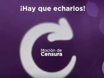 Convocatoria de la manifestación a favor de la moción de censura Convocatoria de la manifestación a favor de la moción de censura