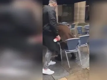 Ultra del Betis en Bilbao Ultra del Betis en Bilbao