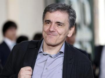 El ministro de Finanzas griego, Euclides Tsakalotos 