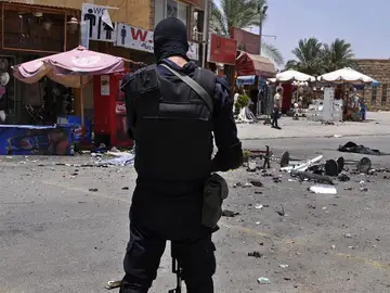 Un policía egipcio Un policía egipcio
