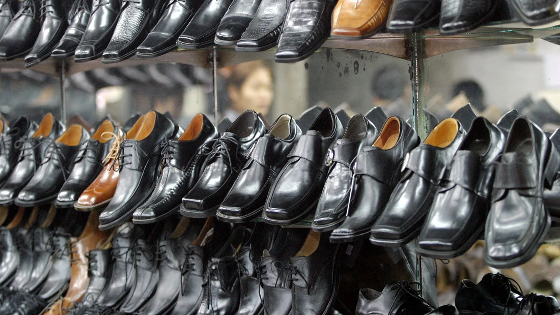 Tienda de zapatos. Tienda de zapatos.