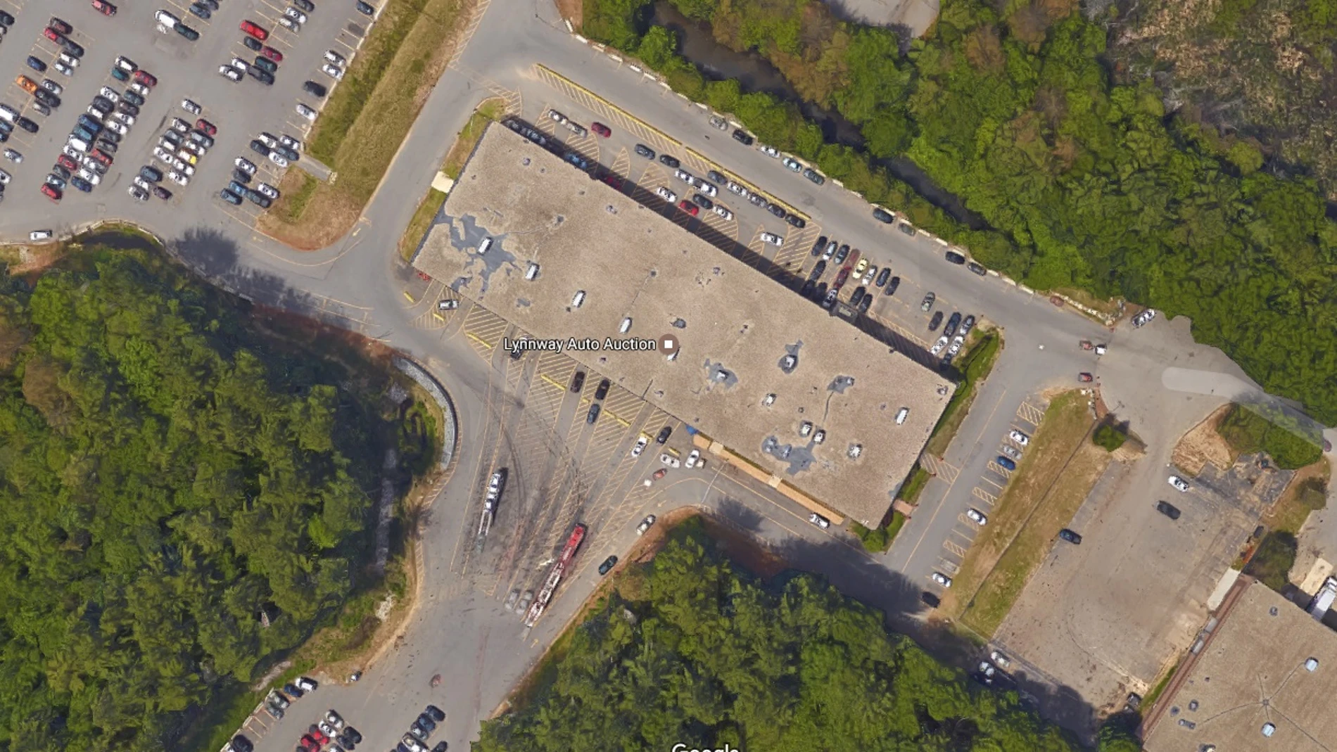 Lugar donde ha ocurrido el atropello de Massachusetts Lugar donde ha ocurrido el atropello de Massachusetts