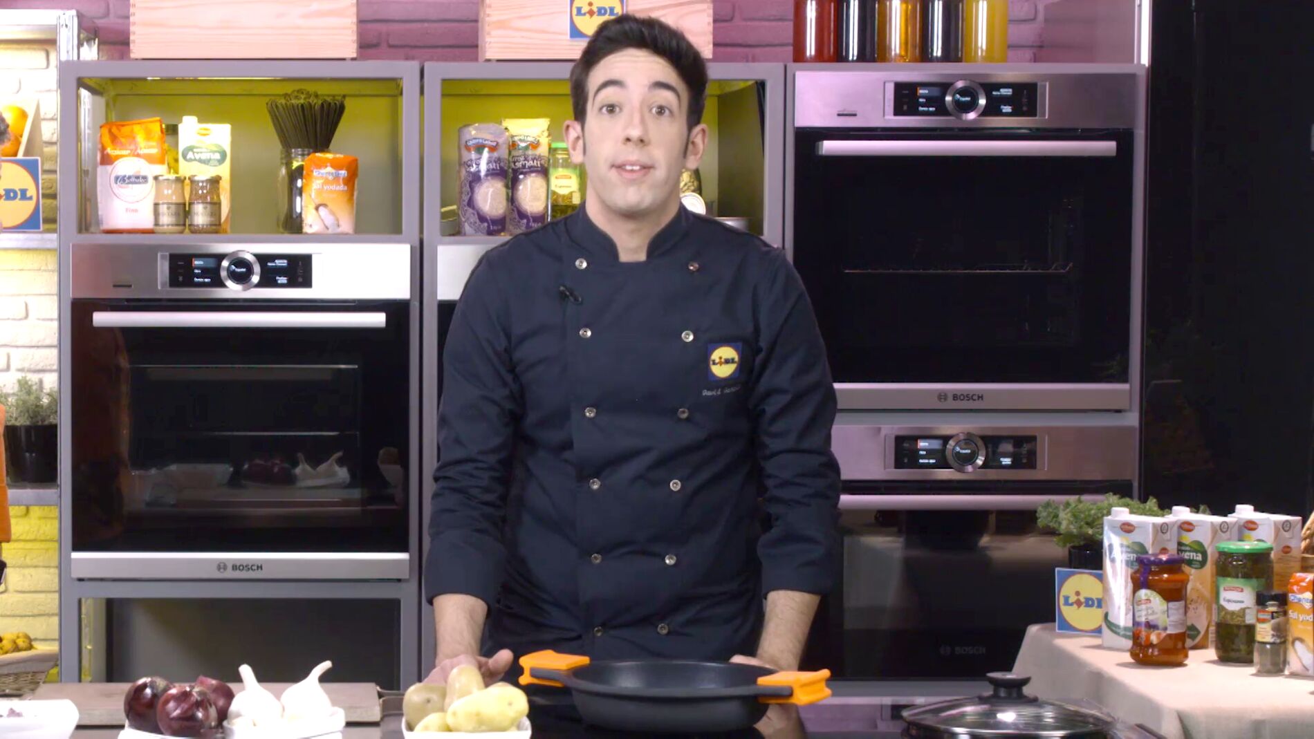 Lasa&ntilde;a de pulpo con brandada de merluza