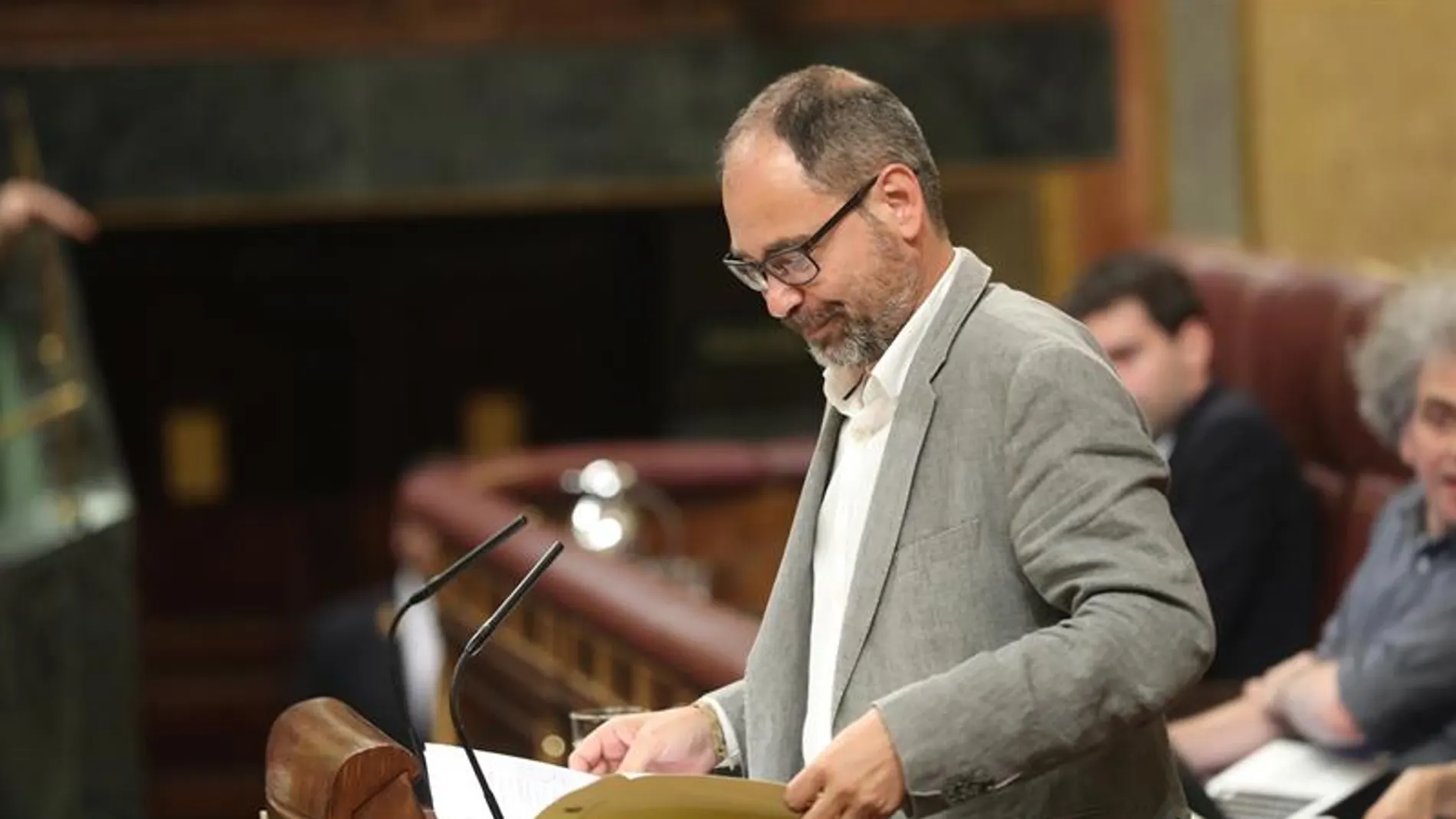 Alberto Montero, portavoz económico de Unidos Podemos Alberto Montero, portavoz económico de Unidos Podemos