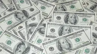 Imagen de billetes de Dólar Imagen de billetes de Dólar