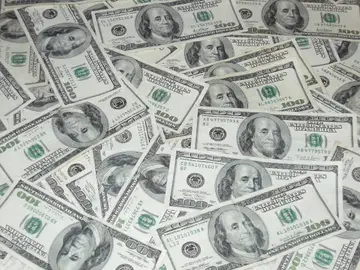 Imagen de billetes de Dólar Imagen de billetes de Dólar