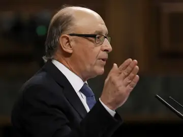 Cristóbal Montoro en el Congreso Cristóbal Montoro en el Congreso