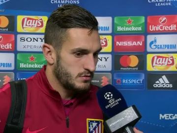 Koke atiende a Susana Guasch