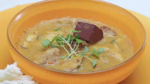Guiso de casquer&iacute;a con boletus
