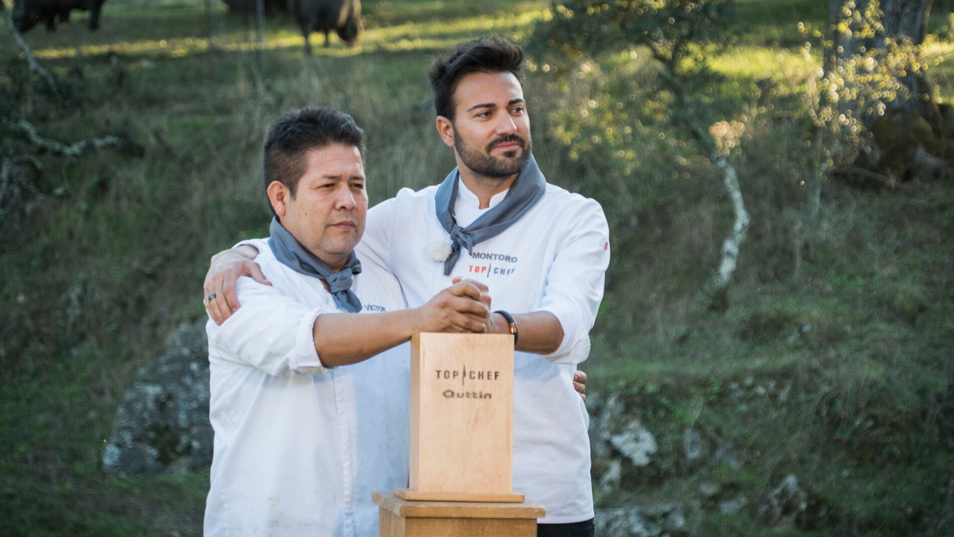V&iacute;ctor y Montoro se convierten en los primeros semifinalistas de &lsquo;Top Chef&rsquo;