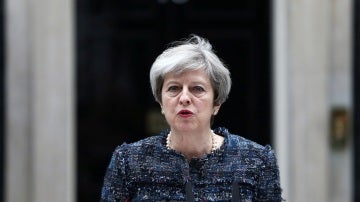 La primera ministra brit&aacute;nica, Theresa May