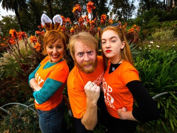 Tres pelirrojos celebran el 'Día del orgullo pelirrojo' Tres pelirrojos celebran el 'Día del orgullo pelirrojo'