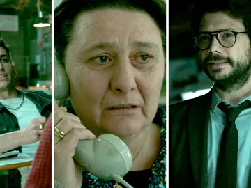 Los actores de Puente Viejo apoyan a los puenteviejunos de 'La casa de papel' Los actores de Puente Viejo apoyan a los puenteviejunos de 'La casa de papel'