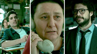 Los actores de Puente Viejo apoyan a los puenteviejunos de 'La casa de papel'