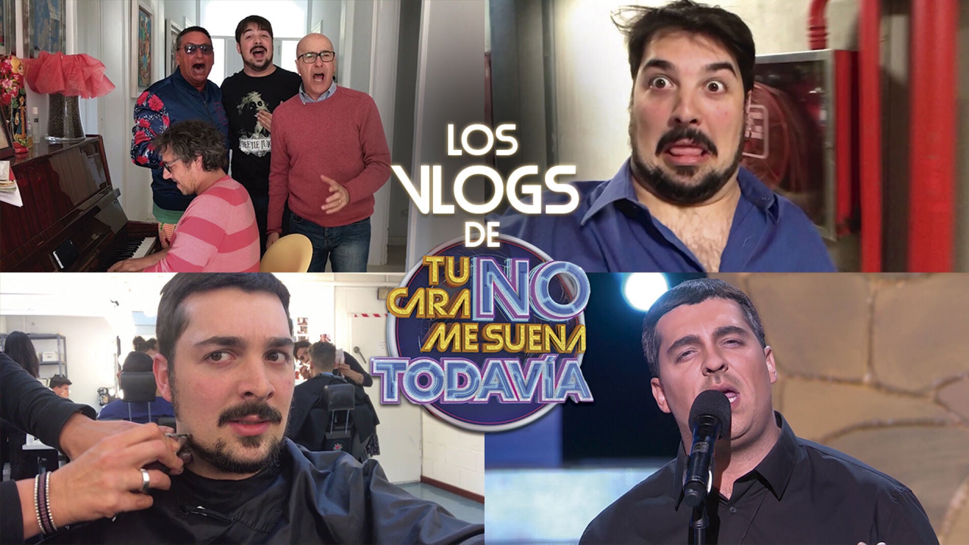 David Moreno se despide con l&aacute;grimas de su barba antes de convertirse en Eros Ramazzotti