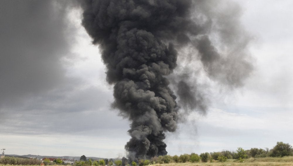 Incendio en Arganda del Rey