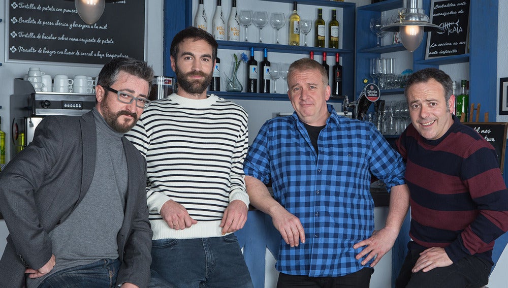 Iker Galartza,Gorka Aguinagalde y Óscar Terol forman La cuadrilla de Iñaki