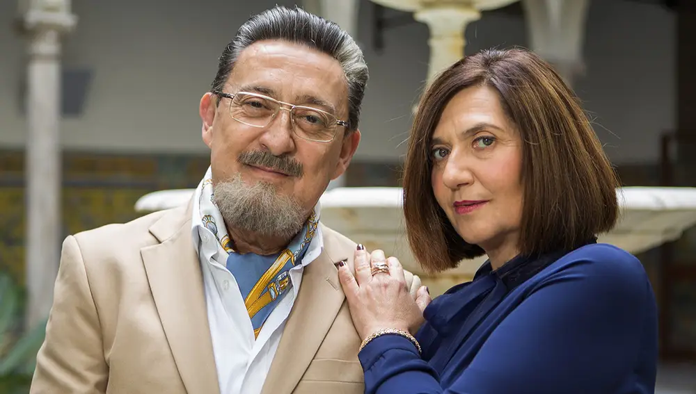 Mariano Peña y Ane Gabarain en 'Allí Abajo'