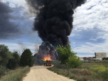 Incendio en Arganda del Rey Incendio en Arganda del Rey