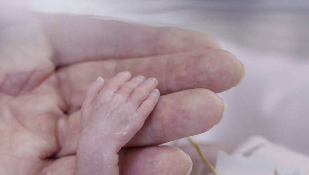 Un bebé prematuro