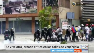 Jornada trágica en las calles de Venezuela con la muerte de un joven de 17 años
