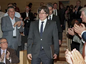 Carles Puigdemont, presidente de la Generalitat Carles Puigdemont, presidente de la Generalitat