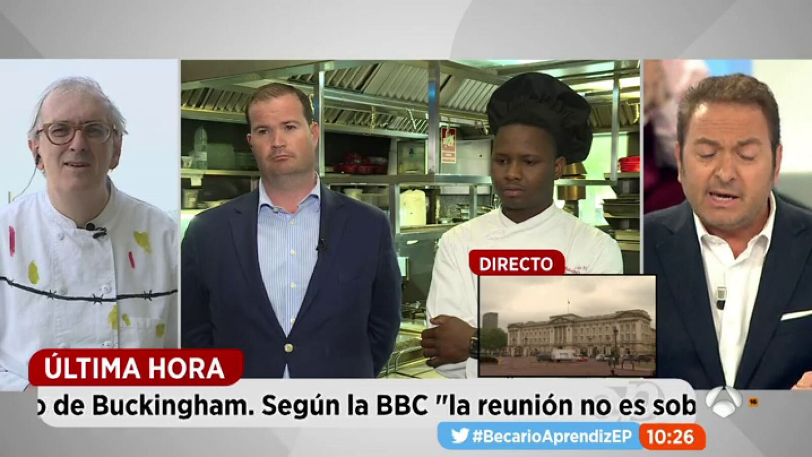 El chef Xavier Gutiérrez del Laboratorio Arzak: 