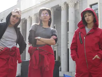 Los efectos especiales del tiroteo en 'La casa de papel' Los efectos especiales del tiroteo en 'La casa de papel'