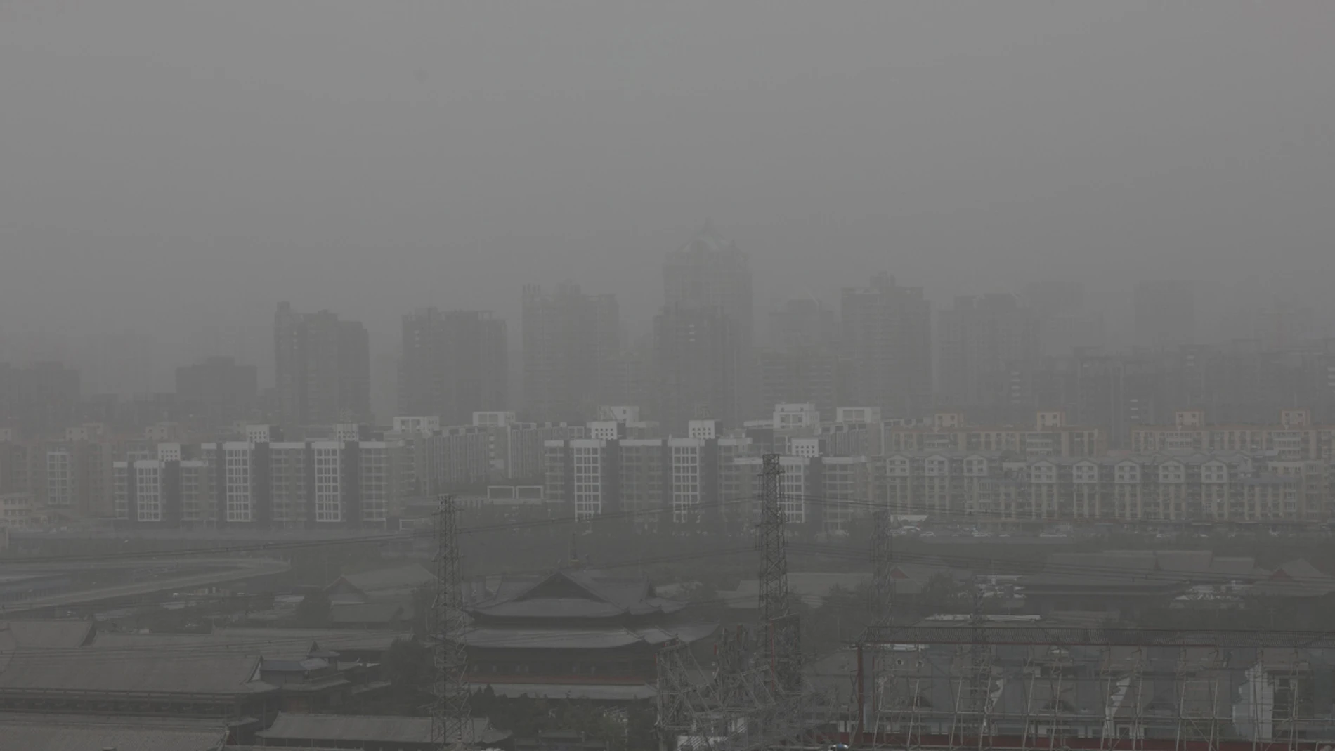 Altos niveles de polución en Pekín Altos niveles de polución en Pekín