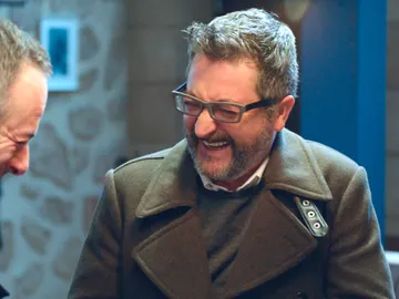 Iker Galartza y Gorka Aguinagalde, risas contagiosas e imparables en el rodaje de 'Allí Abajo' Iker Galartza y Gorka Aguinagalde, risas contagiosas e imparables en el rodaje de 'Allí Abajo'