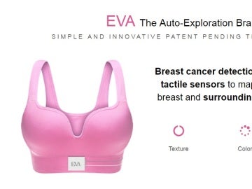 Sujeador de autoexploración EVA