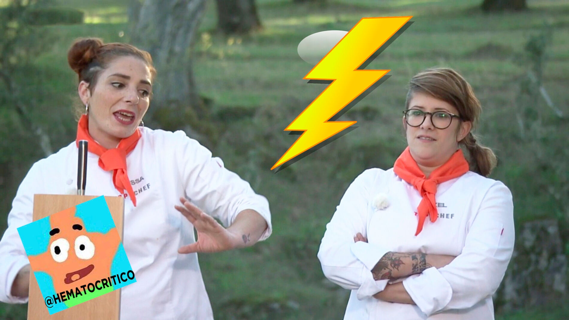 "La trifulca entre Melissa y Rakel", por @hematocritico